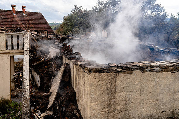 Professional Fire Damage Assessment technician working in The Colony, TX